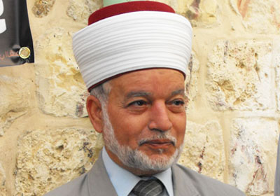 الشيخ محمد حسين مفتي القدس والديار الفلسطينية خطيب المسجد الأقصى